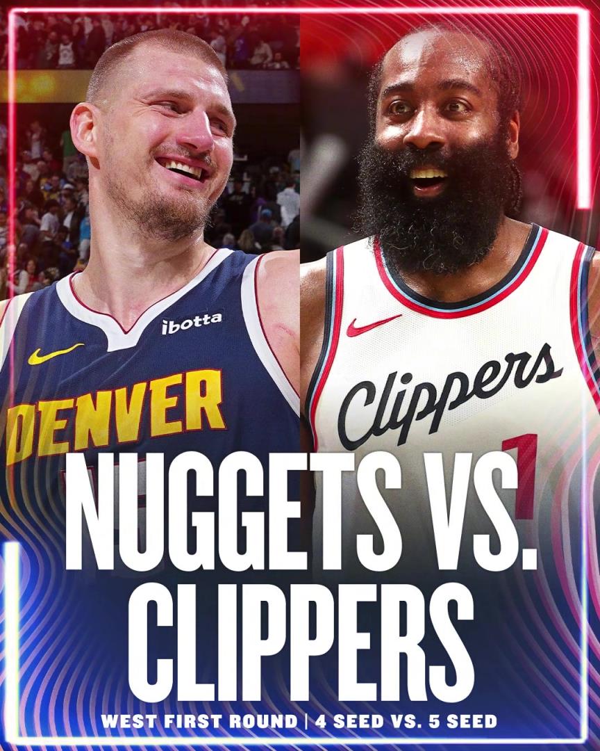 帶隊(duì)的神！哈登率快船鎖定西部第5，生涯從未缺席過(guò)季后賽！