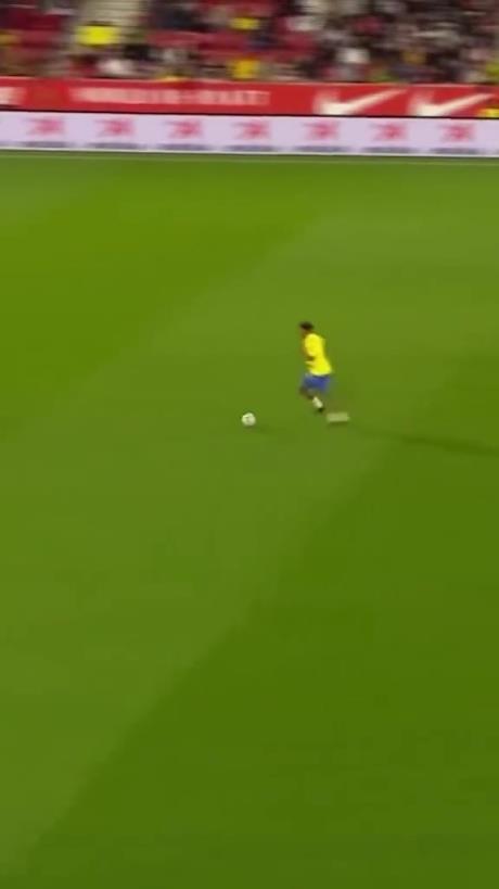 45歲還開掛！小羅再現(xiàn)牛尾巴過人，微笑單挑門將輕松打進(jìn)